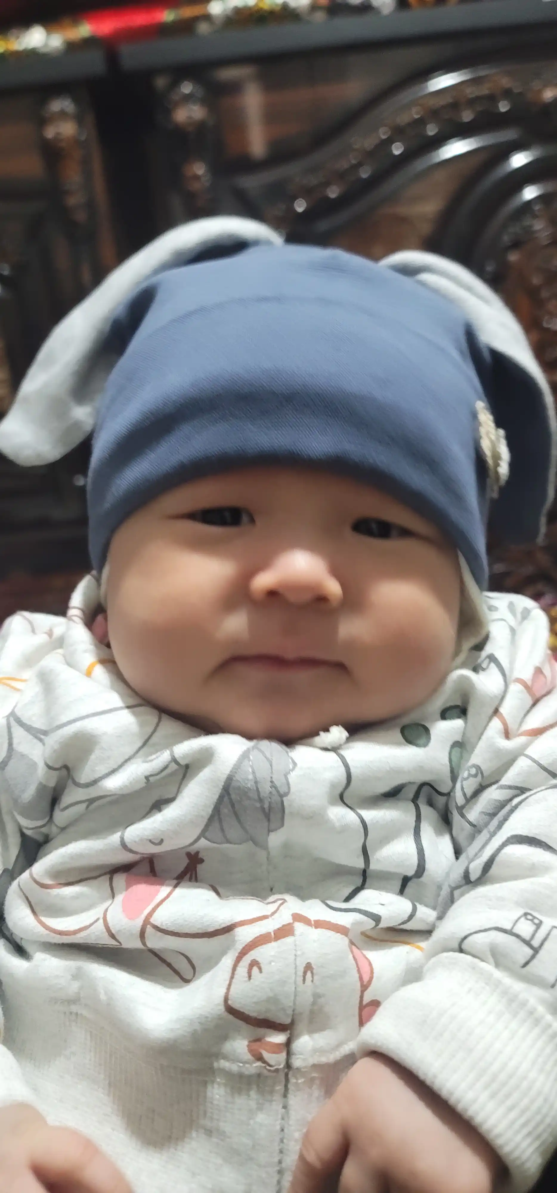Шапка мальчиков и девочек, от 2 месяцев до 1 года