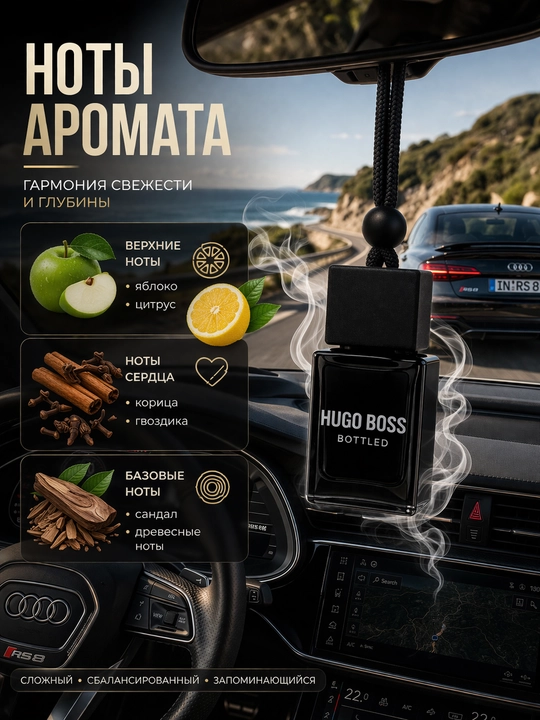 Ароматизатор в машину, автопарфюм диффузор lacoste