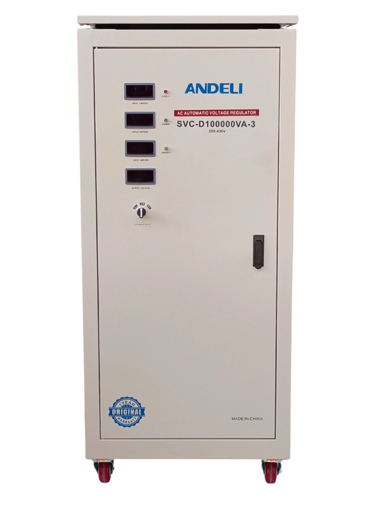ANDELI 75–100kVA 3-fazali kuchlanish stabilizatori SVC-D100000VA