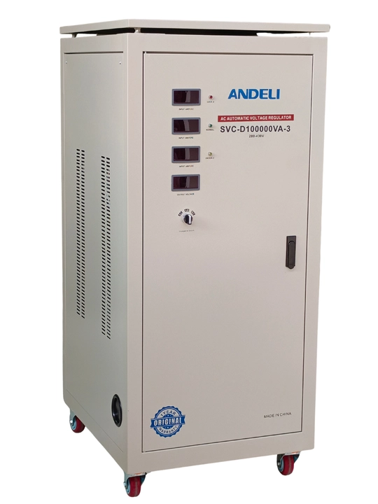 ANDELI 75–100kVA 3-fazali kuchlanish stabilizatori SVC-D100000VA