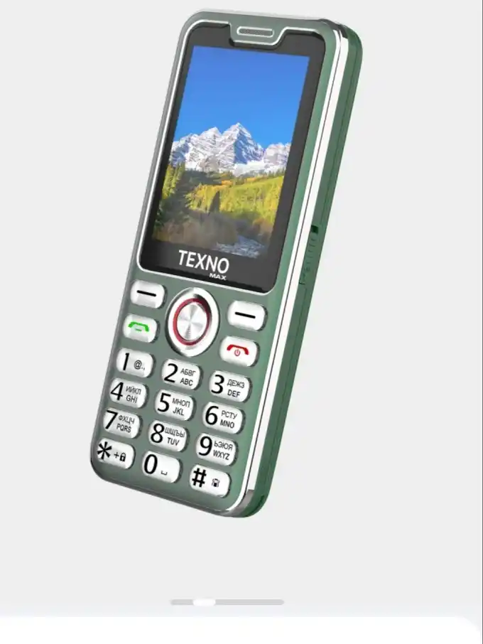 Texnomax 025 кнопочный телефон с двумя SIM, ярким экраном и удобным интерфейсом