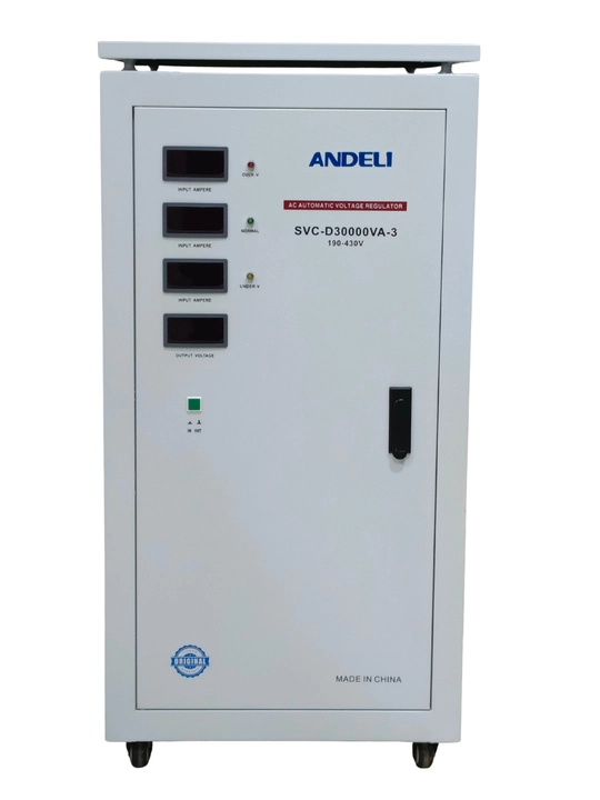 ANDELI 30kVA Uch Fazali Kuchlanish Stabilizatori SVC-D30000VA