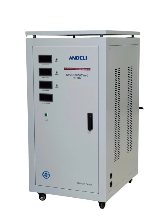ANDELI 30kVA Uch Fazali Kuchlanish Stabilizatori SVC-D30000VA