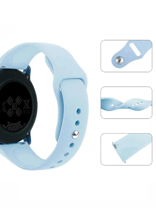 Ремешок для часов 22mm для смарт-часов Amazfit Bip, Huawei,Honor,Watch, Xiaomi,Силиконовый