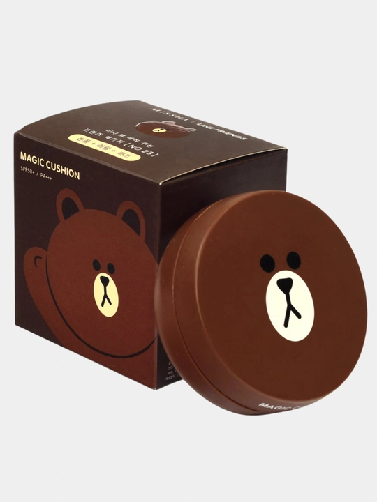 Кушон для лица Missha x Line Friends Magic Cushion , тональное средство SPF50+/PA+++, 15 г - 