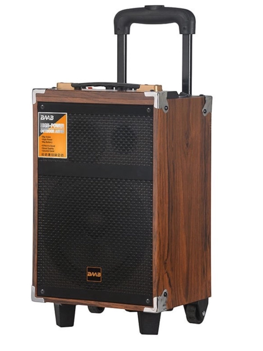BQ8 Portativ Karaoke Kolonka Bluetooth, FM Radio, Mikrofon va Pult bilan