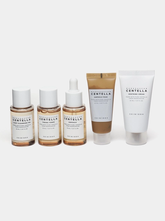 Набор для ухода за кожей Skin 1004 Madagascar Centella Travel Kit, мини-набор - 