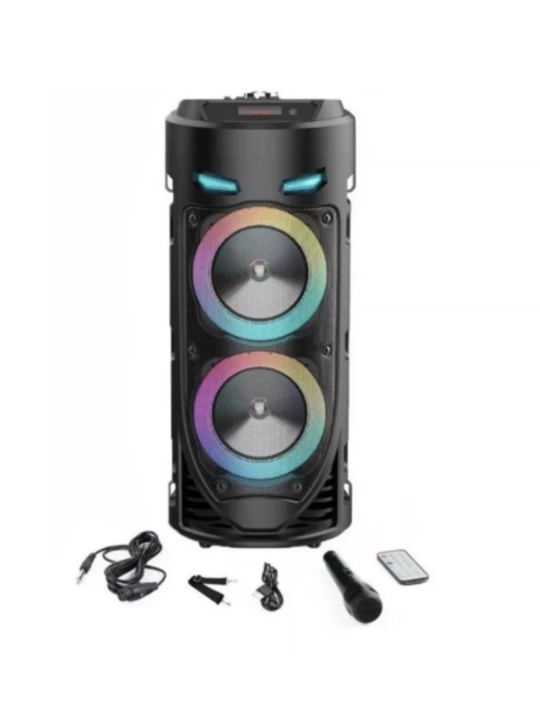 ZQS 4239. 4303 портативная Bluetooth-колонка с микрофоном и яркой светодиодной подсветкой