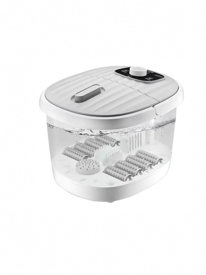 BECTECH gidro massajli oyoq massajeri isitish va vibratsiyali elektr foot spa massager 4