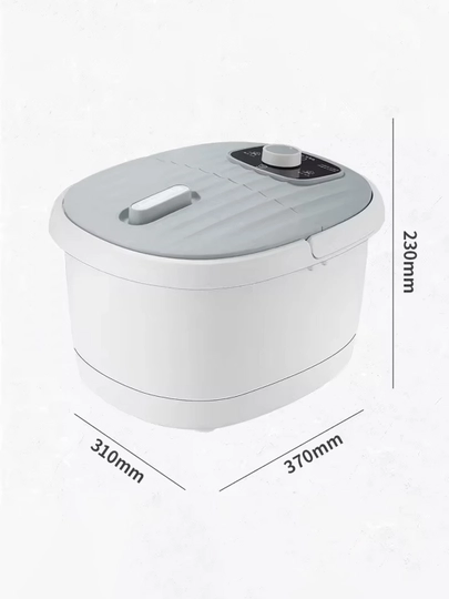 BECTECH gidro massajli oyoq massajeri isitish va vibratsiyali elektr foot spa massager 5