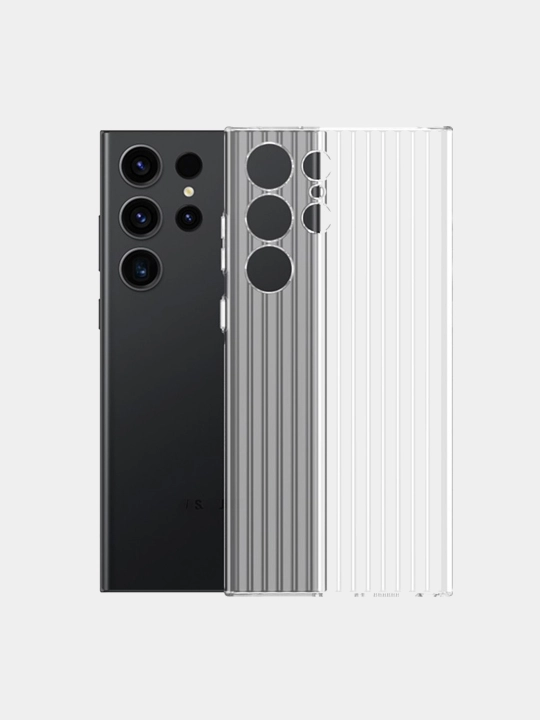 Samsung Galaxy S25 Ultra uchun g‘ilof, chiziqli himoya - 
