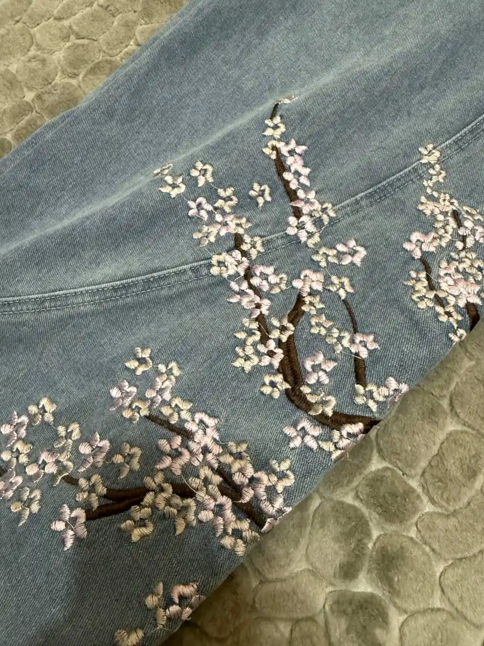 Keng Vescartes baggi jinsi, ayollar, erkaklar, o‘smirlar uchun, S-XXL o‘lchamlari