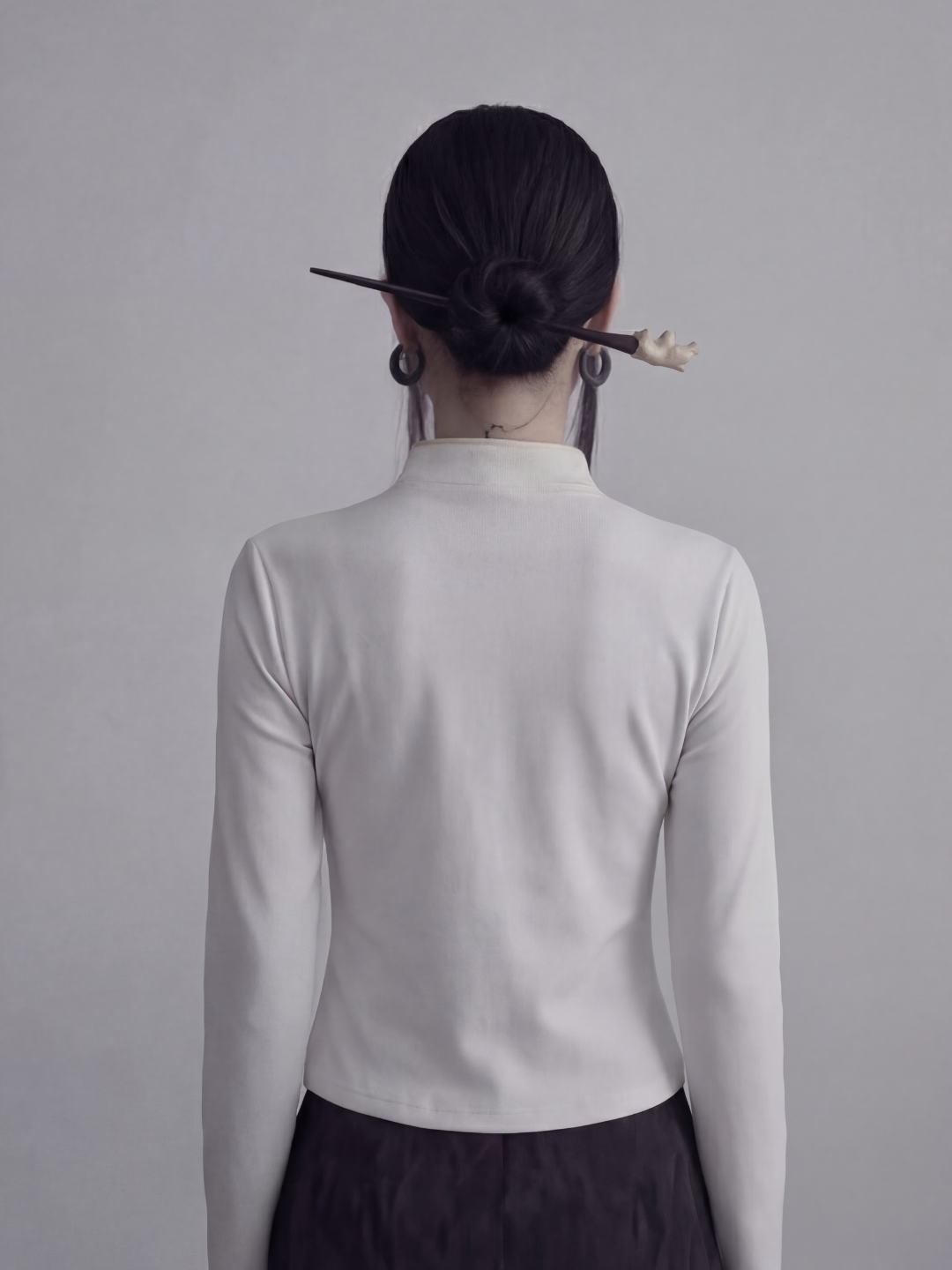 MIYO, Ayollar uchun slim fit longslivlar – gotik osiyo uslubi Y2K