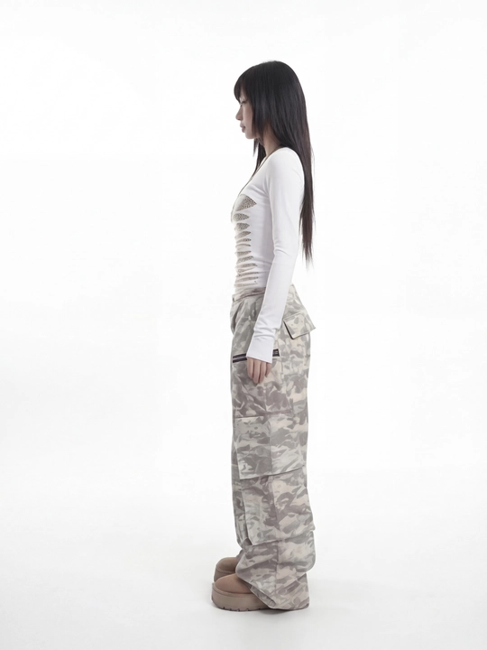 MIYO, Ayollar uchun slim fit longslivlar – gotik osiyo uslubi Y2K