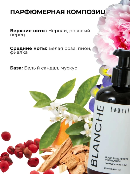 Крем для тела, парфюмированный крем, увлажняющий крем, body lotion, вишня, 250 мл 