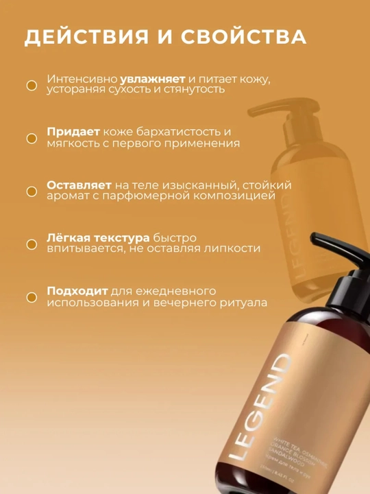Крем для тела, парфюмированный крем, увлажняющий крем, body lotion, вишня, 250 мл 