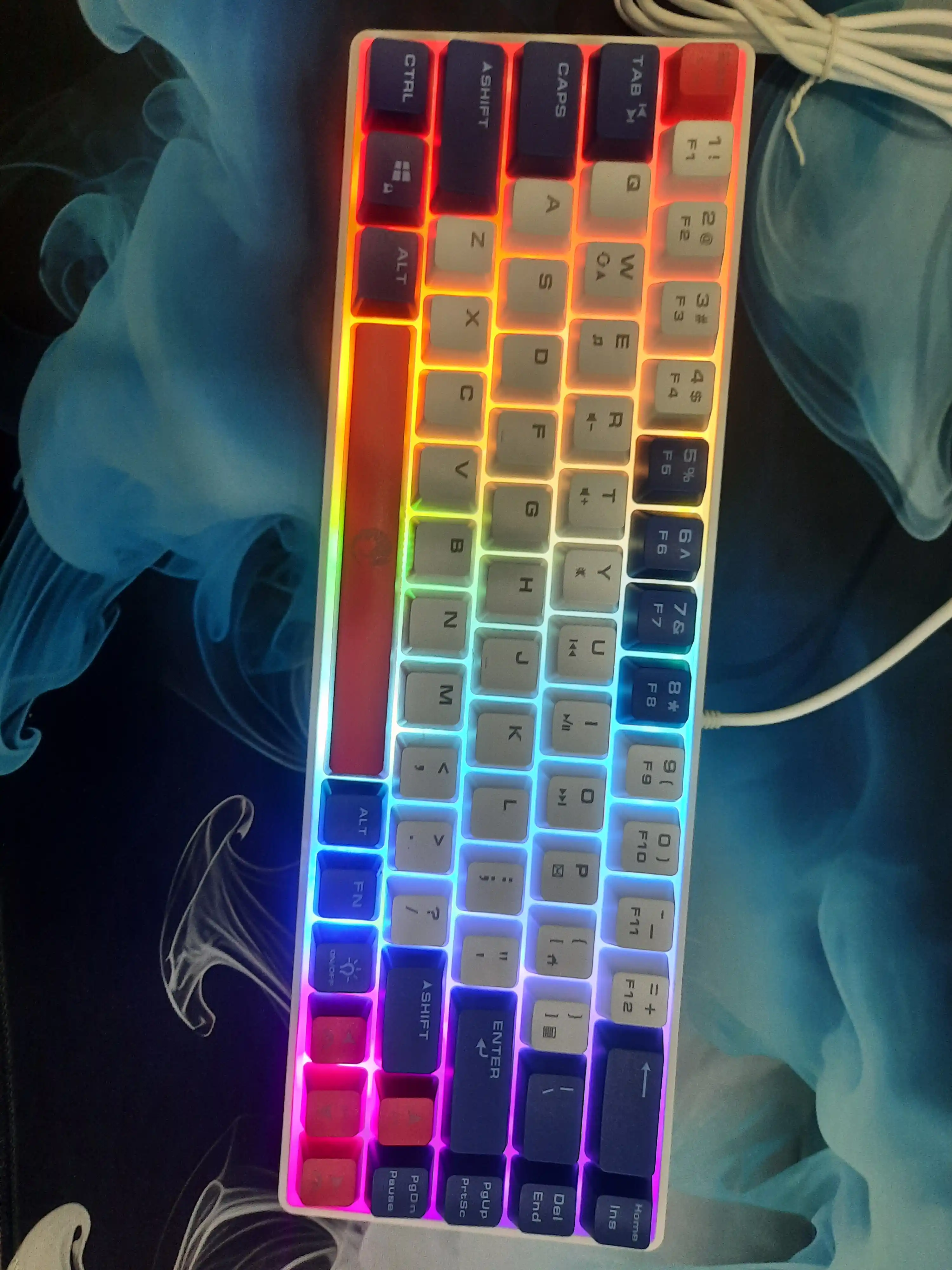 RGB klaviatura, simli, simsiz, mexanik variantlar, klaviatura + sichqoncha to‘plami