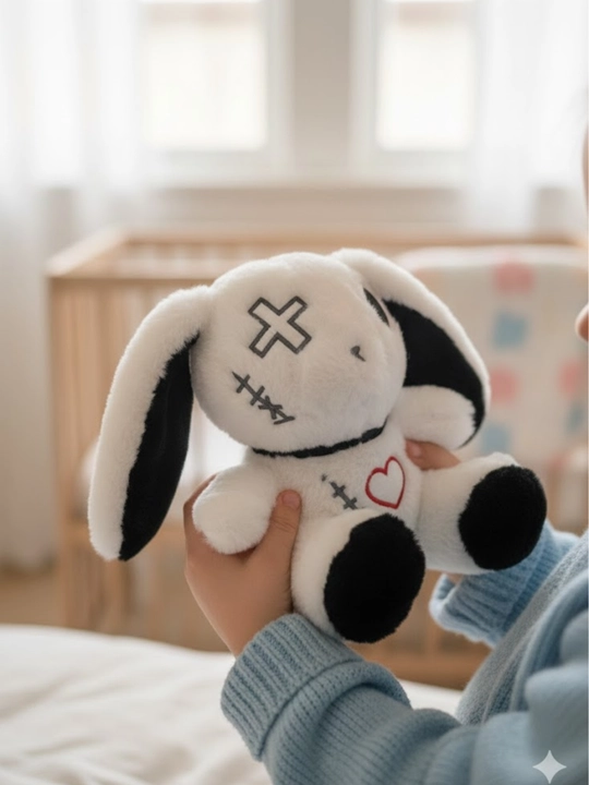 Мягкая игрушка Зайка Кролик Gothic Bunny Dark
