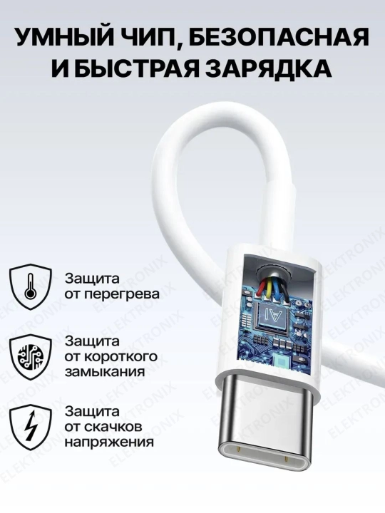 Зарядное устройство для быстрой зарядки iPhone, 35 Вт