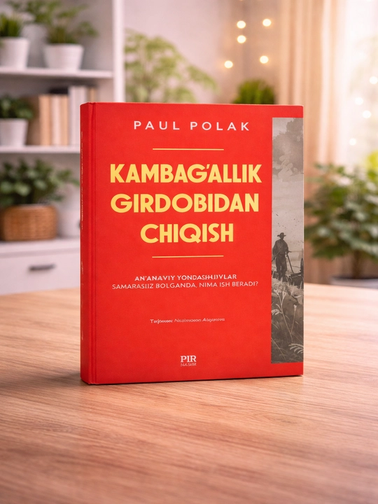 Книга Пол Полак «Выход из ловушки бедности» экономическое мотивационное произведение - 