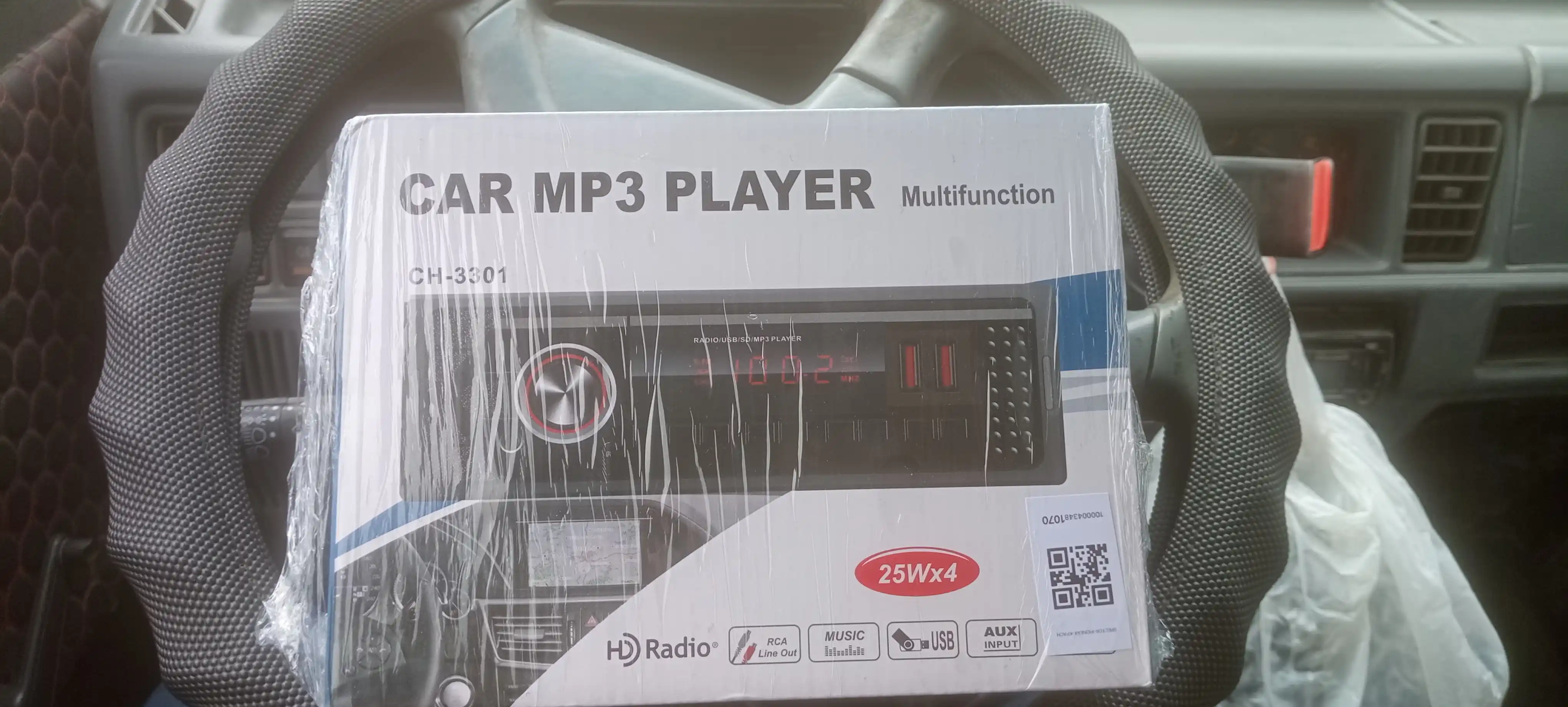 Avtomobil uchun joystikli magnitafon, Bluetooth, AUX, 2USB, FM-radio