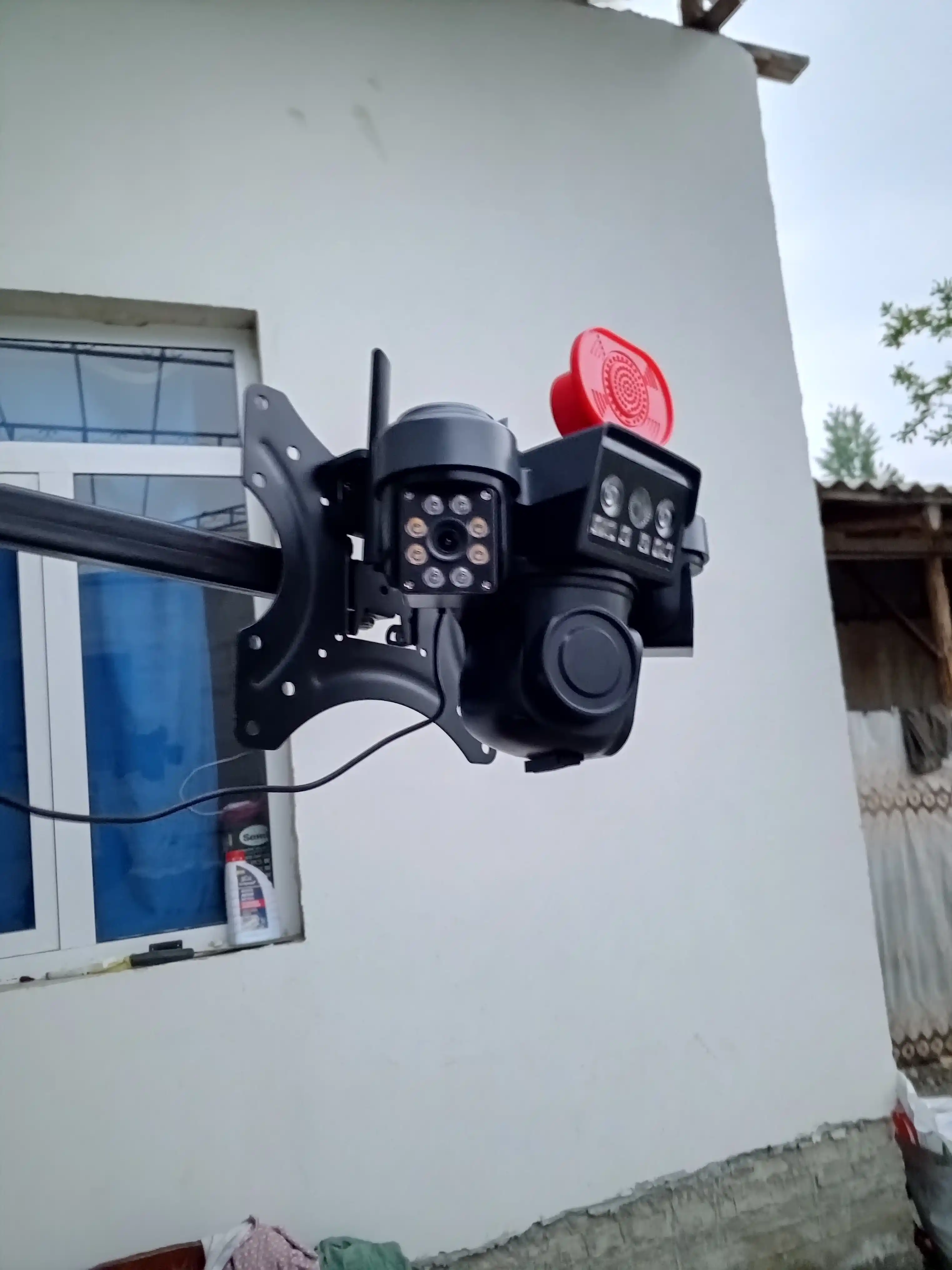 4G камера видеонаблюдения с SIM карта+12v и солнечной панелью без Wi-Fi и электричества