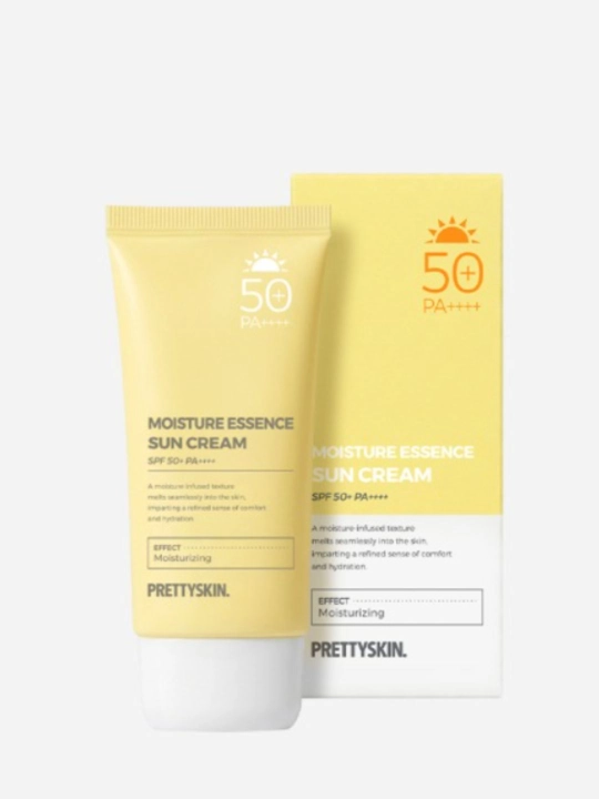 SPF50 + quyoshdan himoya qiluvchi yuz kremi, koreys rangini yo'qotmaydi, PrettySkin, 70ml