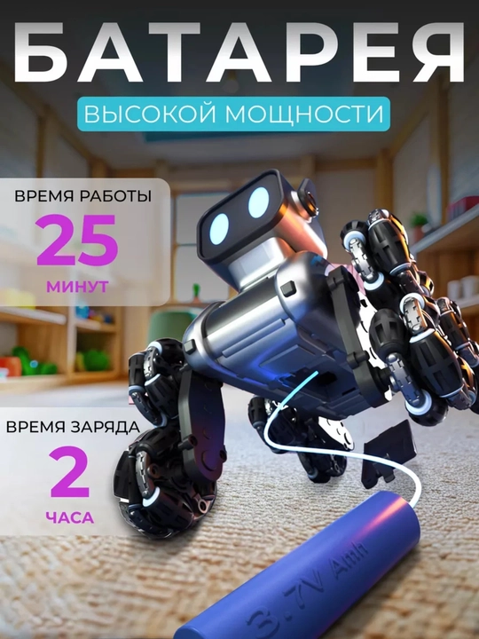 Interaktiv aqlli robot-it, radioboshqaruvdagi robot-kaskadyor