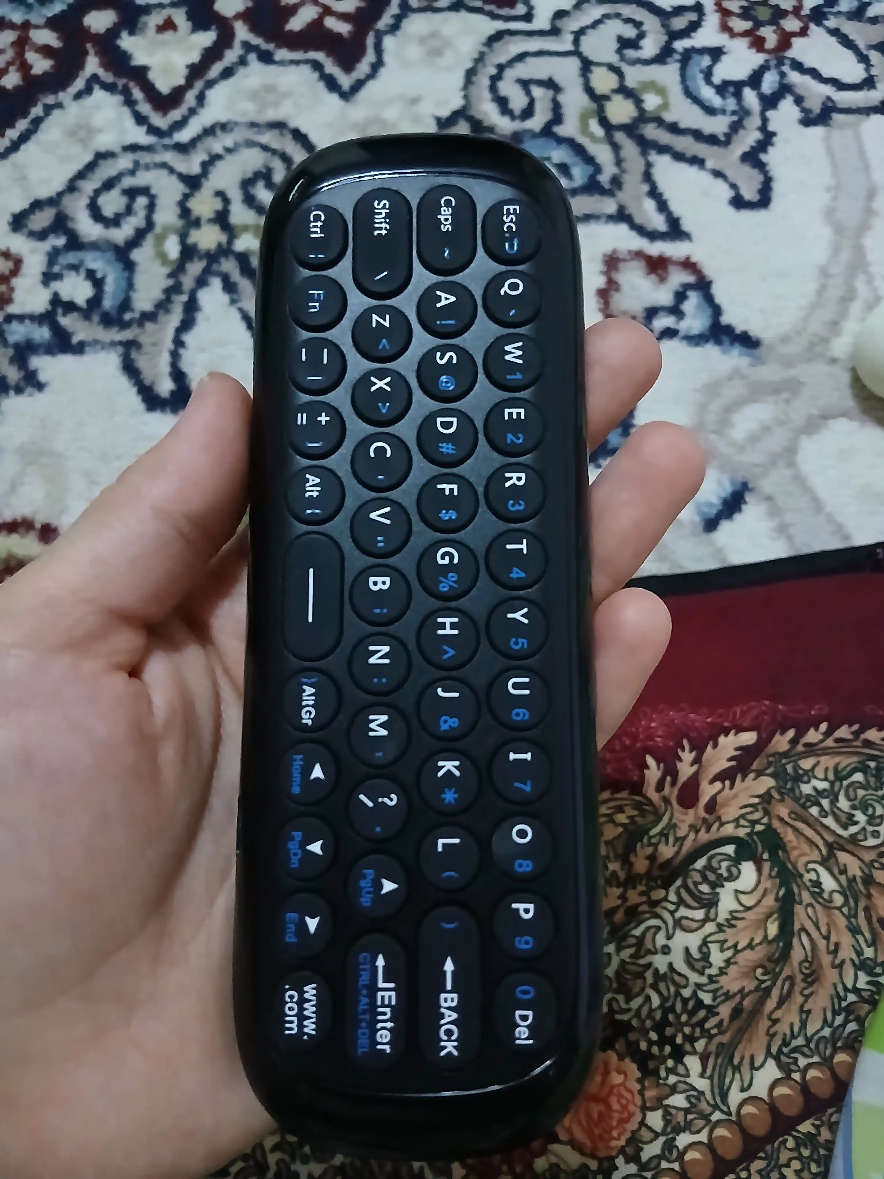 Android TV, Smart TV va TV pristavkalari uchun Air Mouse Wechip W1 ovozli boshqaruv pulti