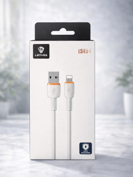 Lenyes LC545-I USB - кабель Lightning, быстрая зарядка 2,4A, прочный