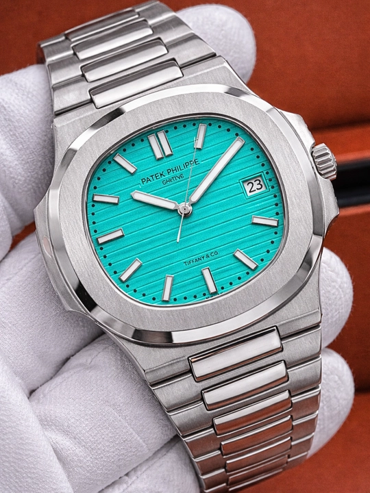 Erkaklar qo‘l soat, brendli, kvartz, kundalik kiyish uchun, Patek Philippe nautilius