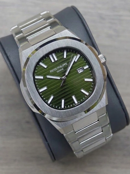 Erkaklar qo‘l soat, brendli, kvartz, kundalik kiyish uchun, Patek Philippe nautilius