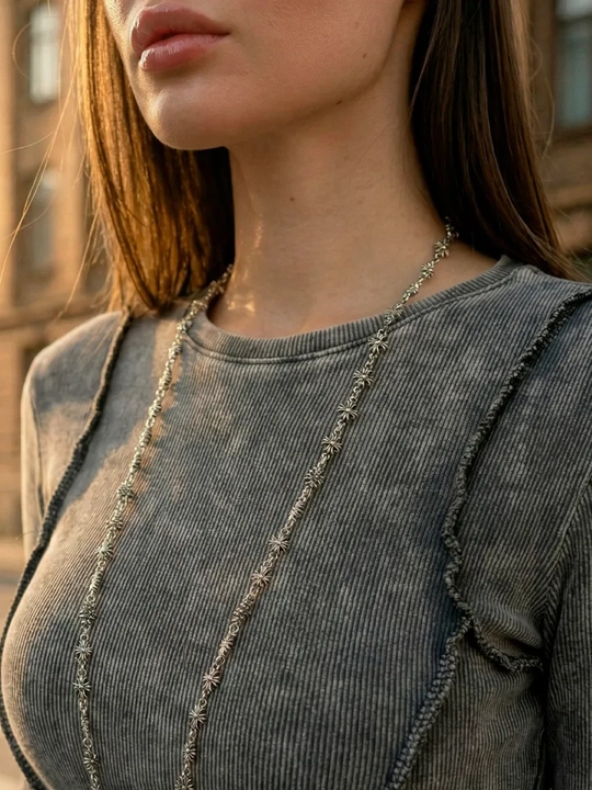 Платье женское длинное, варенка, круглый вырез, ГРЕТА