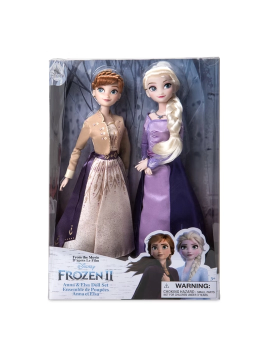 Disney Store Anna & Elsa Doll Set (Frozen 2) — набор из 2 кукол в церемониальных образах - 