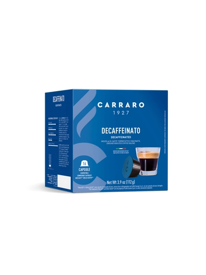 Кофе в капсулах Carraro Decaffeinato, без кофеина для Nescafé Dolce Gusto — PPHS-TCFC0