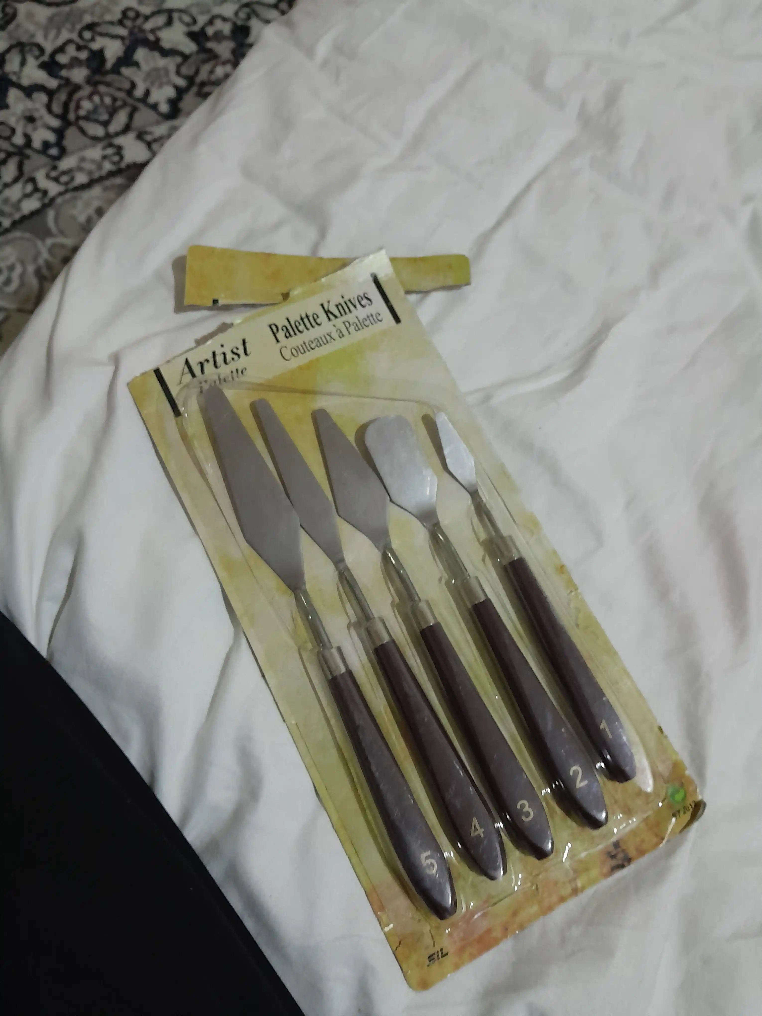5 ta dona oshxona mastixin spatulalari to‘plami — krem va bezaklar uchun, ijodkorlik uchun