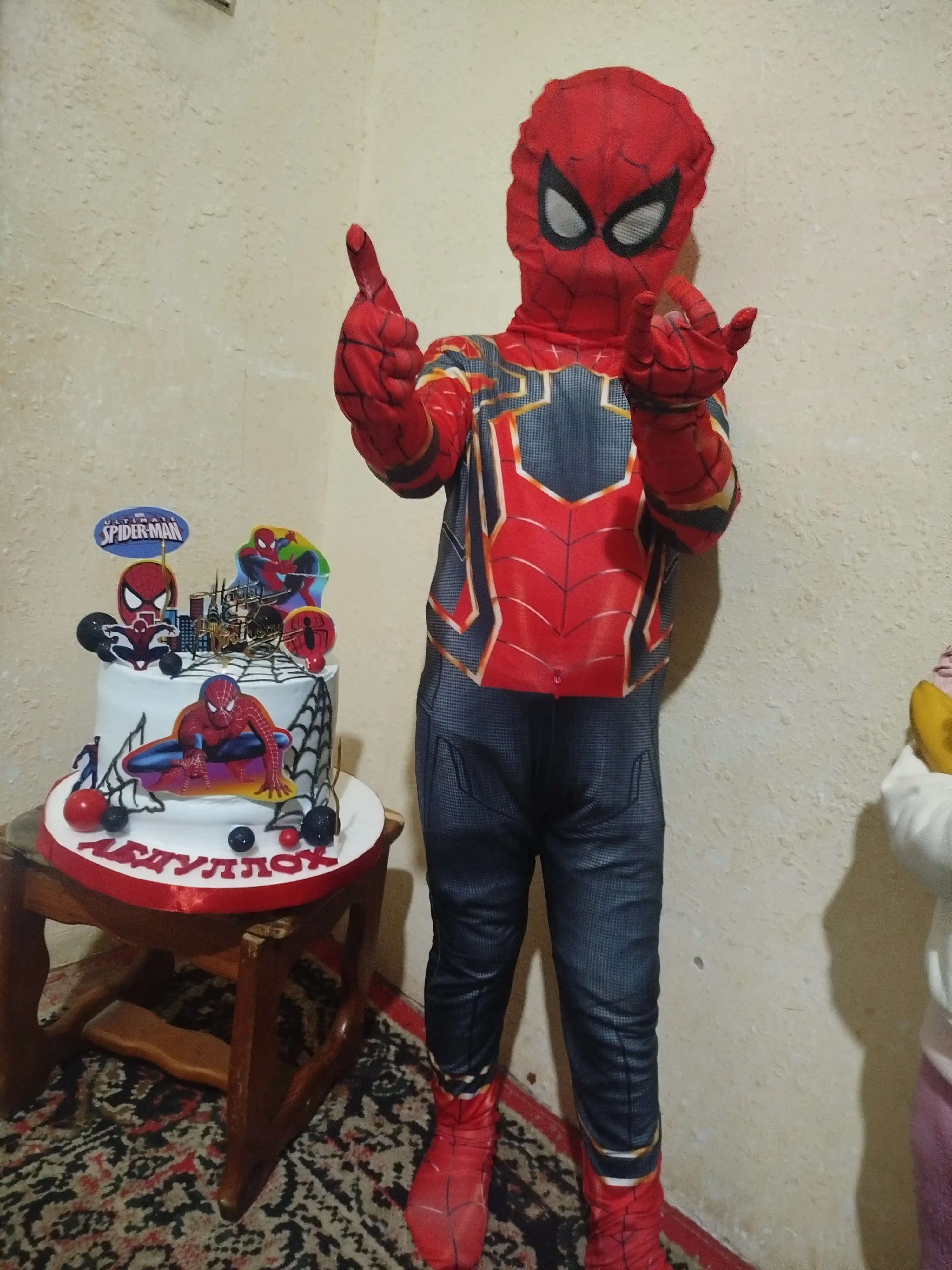 Костюм "Spider-man", стрейч, человек паук