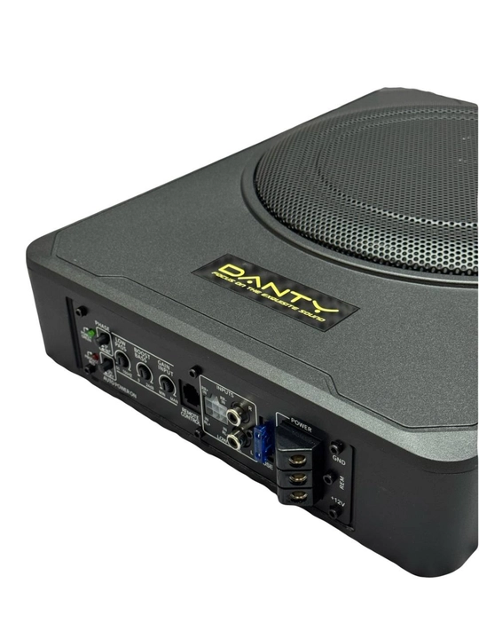 Danty aktiv sabvufer 600W, 10 dyuym, o‘rindiq ostiga
