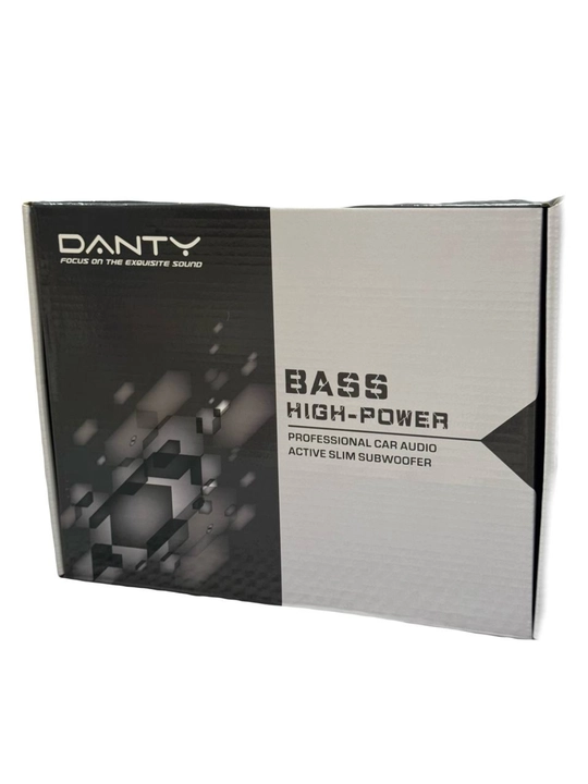 Danty aktiv sabvufer 600W, 10 dyuym, o‘rindiq ostiga