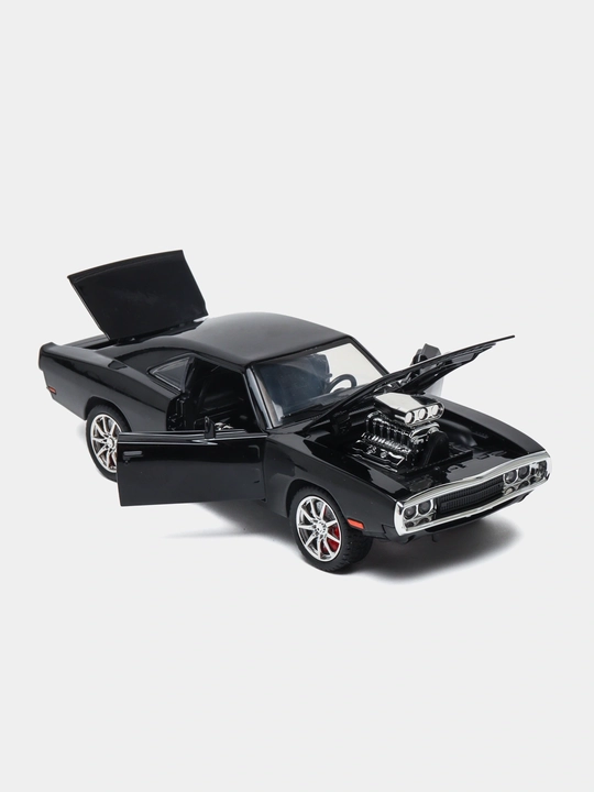 Металлическая машинка Dodge Charger 1970 года, коллекционная модель, масштаб 1:24