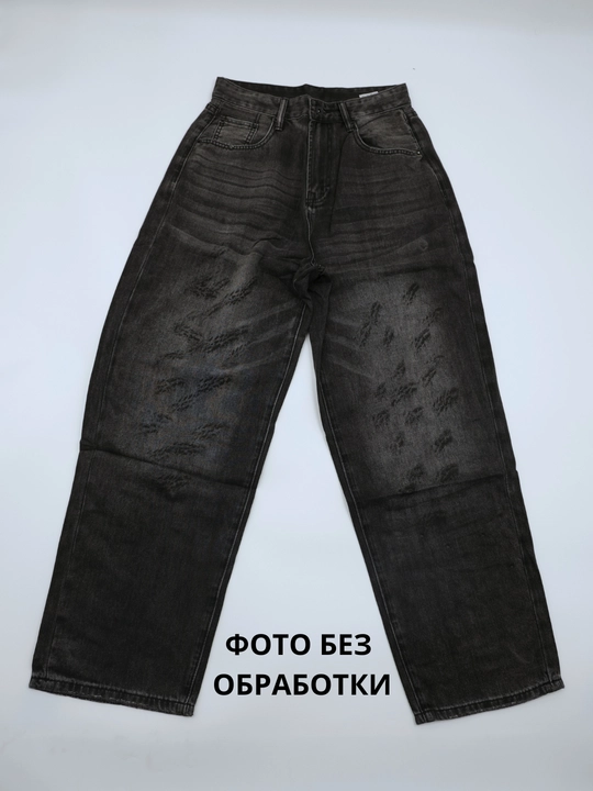 Erkaklar baggy jinsi shim Y2K, keng oversize jinsilar, paxta mato
