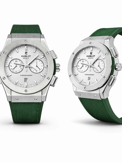 Hublot Мужские Наручные Часы Черные Металлический Корпус Классический Дизайн — RSAVDO1-1898-ЗЕЛЕН