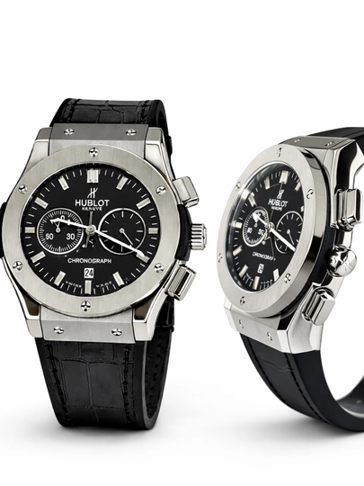 Hublot Мужские Наручные Часы Черные Металлический Корпус Классический Дизайн — RSAVDO1-1898-ЧЕРН