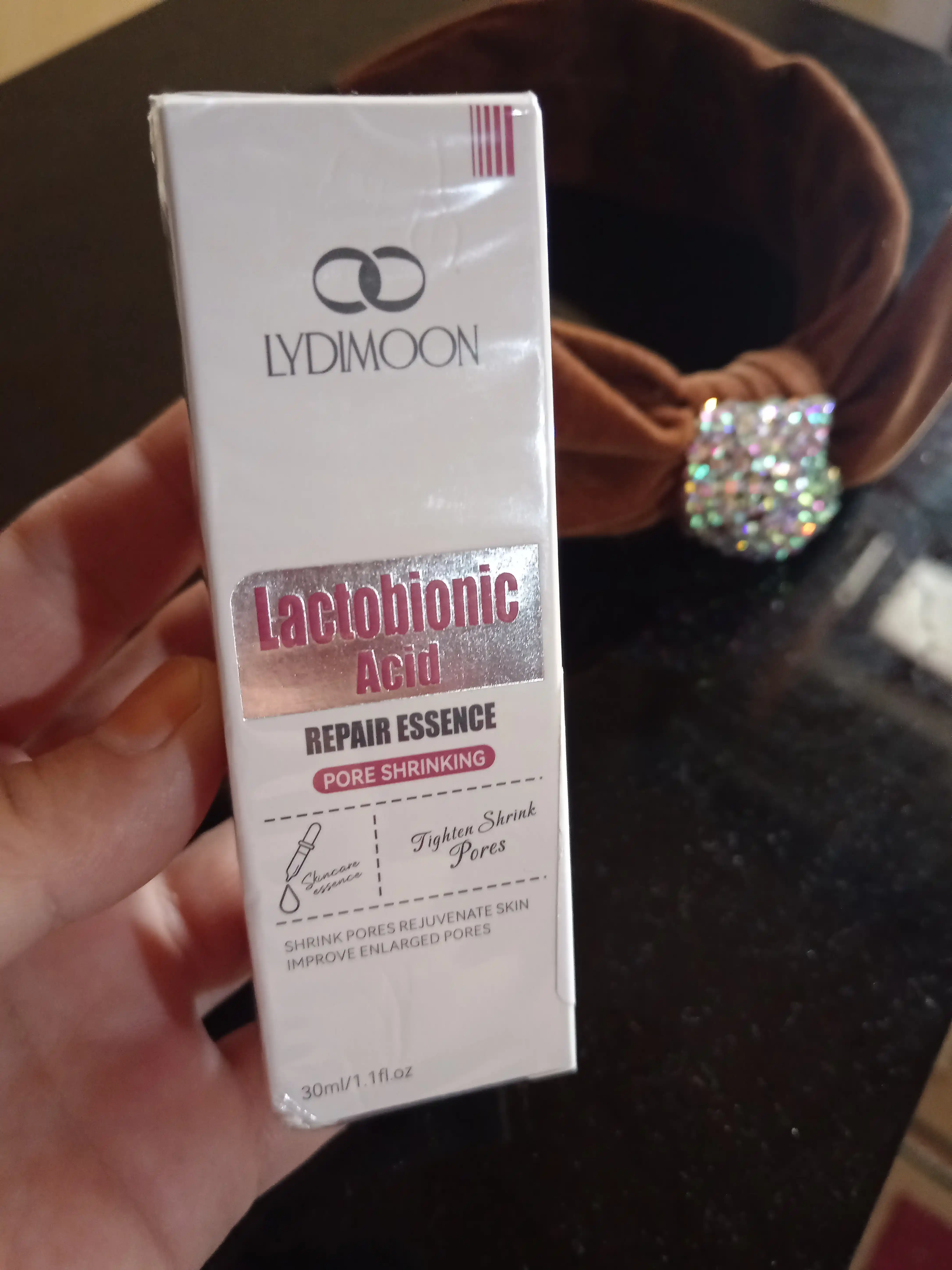 LYDIMOON Laktobion kislotasi ko'zalarni toraytiruvchi mohiyat 30 ml