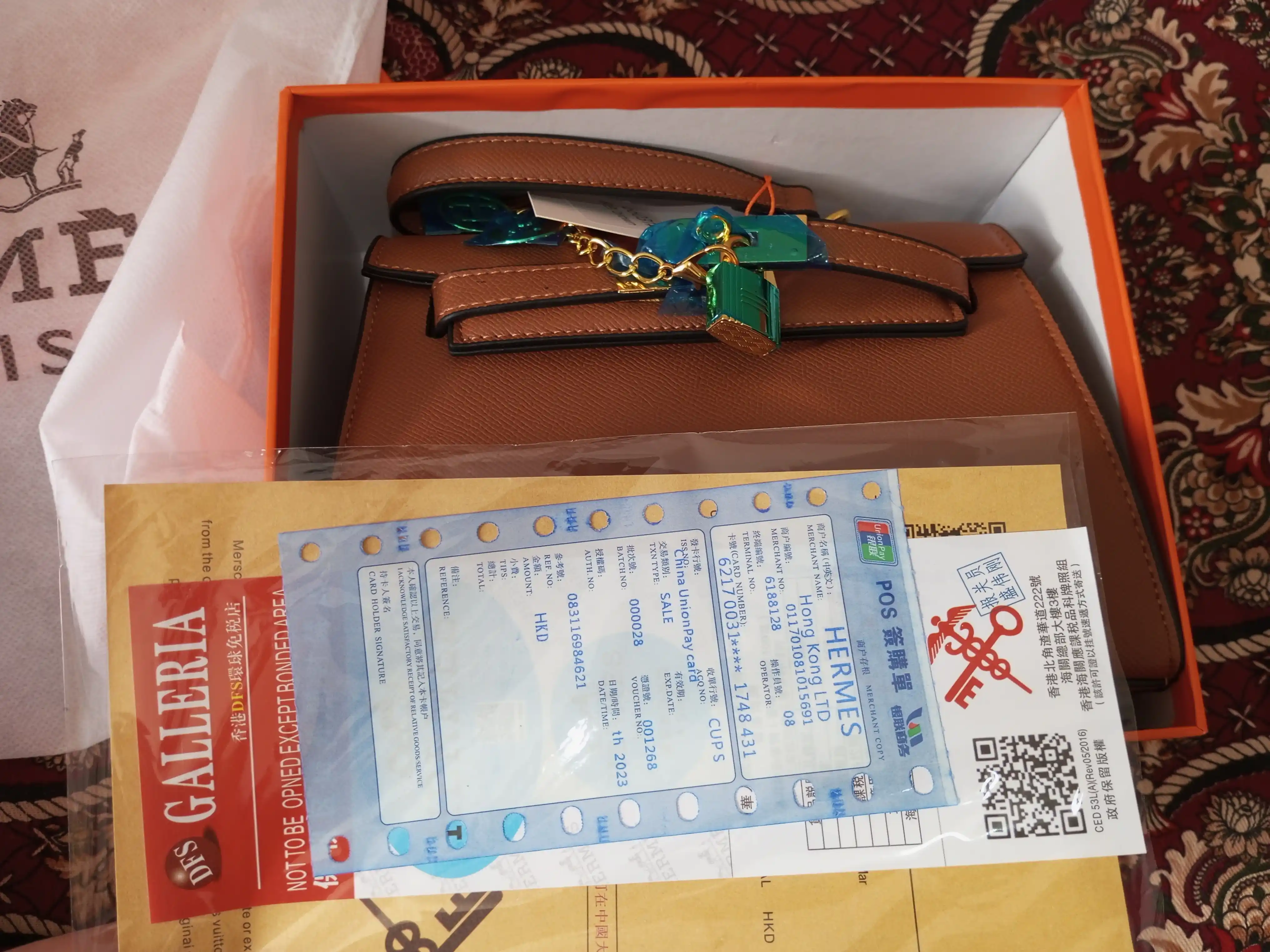 Женская сумка в стиле Hermes
