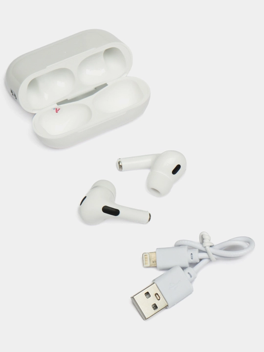 Pods Pro 2 simsiz quloqchin, Bluetooth 5.3, mikrofon, sensor boshqaruv, oq TWS