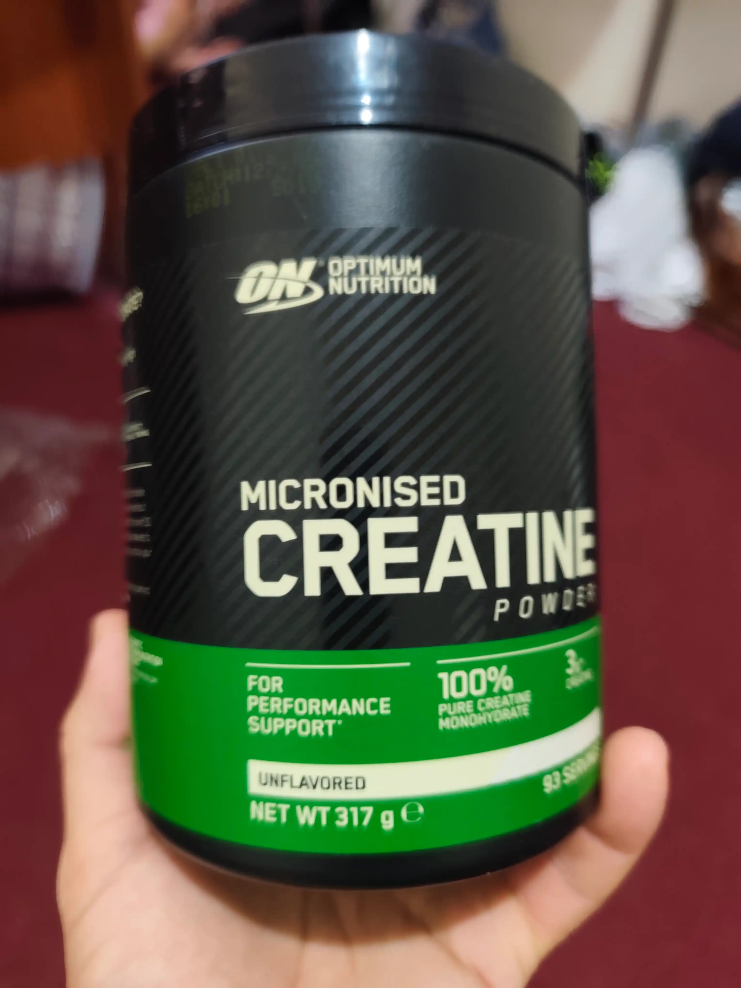 Креатин моногидрат ON Micronized Creatine Powder Европейская версия