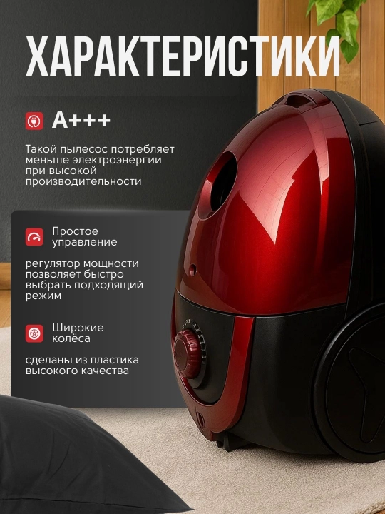 Samsung PowerPro 3600W — мощный пылесос с технологией Multi-Cyclone и контейнером 4 л