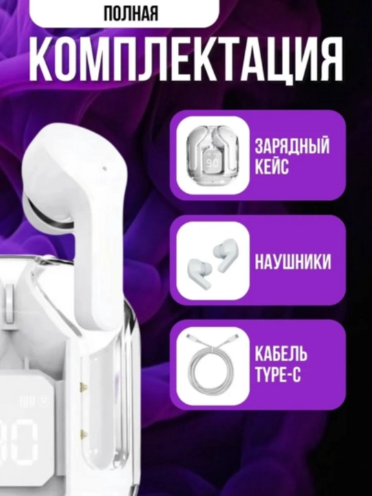 Simsiz quloqchin TWS Bluetooth 5.3 sensorli boshqaruv, kuchli ovoz