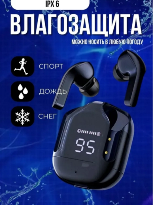Simsiz quloqchin TWS Bluetooth 5.3 sensorli boshqaruv, kuchli ovoz